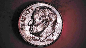 2014 P Dime CUD error #019 - Picture 1 of 5