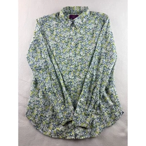 J. Crew Liberty Stoff Blumendruck Button-Down-Shirt Damengröße 4 Langarm - Bild 1 von 8