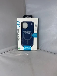 Speck Presidio2 Grip avec coque MagSafe bleue pour iPhone 15/14/13 - Photo 1 sur 2