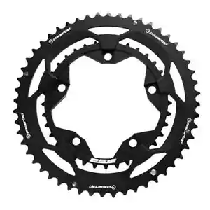 FSA Powertap C1 Anello Catena Doppia 50/36T 53/39T 5 Bulloni 110 BCD - Foto 1 di 2