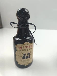 NUEVO Halloween Bruja Breba Calavera Poción Botella de Vidrio Prop Decoración - Imagen 1 de 3