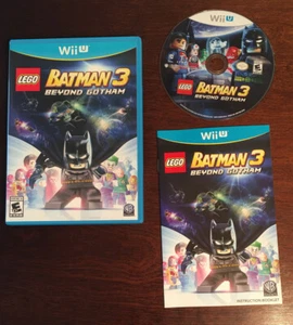 LEGO Batman 3: Beyond Gotham (Nintendo Wii U, 2014) COMPLETE CIB - Picture 1 of 6