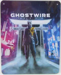 Ghostwire Tokyo Limited Edition Metal Poster - Picture 1 of 2
