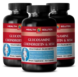 Píldoras de apoyo articular - GLUCOSAMINA CONDROITINA Y MSM - antiinflamatorias 3B - Imagen 1 de 9