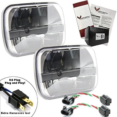 Luces de cabeza reflectora complejas Eagle Lights 27450C 5 x 7 Plug n' Play para Toyota Foto 1 de 4