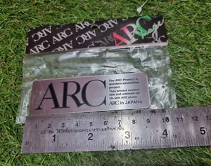 ARC JAPAN Emblem Badge Rare For R32 HKS Nismo GTR RX7 Supra S14 - Picture 1 of 20