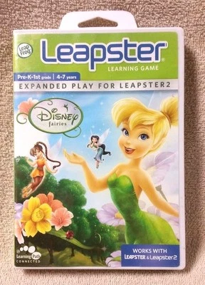 Disney Fairies Leap Frog Leapster 2 Learning Game Cartridge with Case and Manual - Image 1 of 2