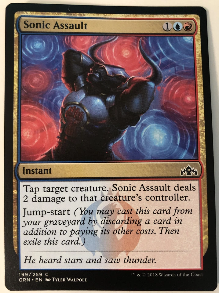 MTG Sonic Assault Guilds of Ravnica 199/259 Regular Common - Image 1 of 1