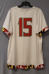 Maryland Terps Terrapins Under Armour Replica Football Jersey - XXL 2XL - NWOT - Picture 1 of 5