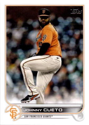 2022 Topps 1st Edition #73 Johnny Cueto - Image 1 of 2