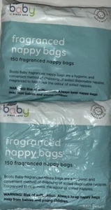 Boots Baby fragranced nappy bags 150s x 2 - Picture 1 of 4