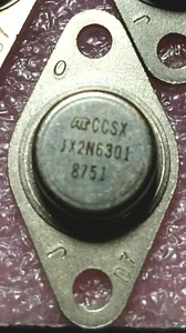 New Vintage Mil-Spec STM JANTX 2N6301 NPN Darlington Transistor 80V 8A TO-66 - Picture 1 of 5