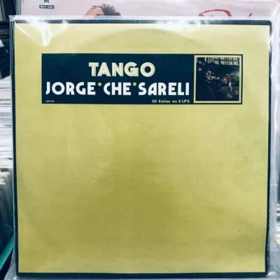 JORGE CHE SARELI - TANGO - 1976 MEXICAN TRIPLE LP, LATIN TANGO - Image 1 of 4