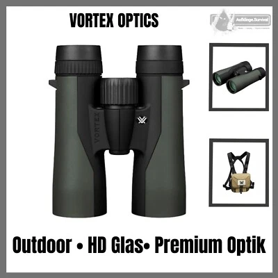 Vortex Crossfire HD 10x42 Fernglas Ferngläser Binoculars Outdoor Feldstecher - Bild 1 von 4
