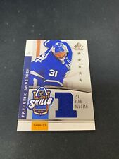 2020-21 SP Game Used FREDERIK ANDERSEN Jersey All Star Skills ~FB27A