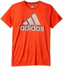 camisetas adidas niño naranja