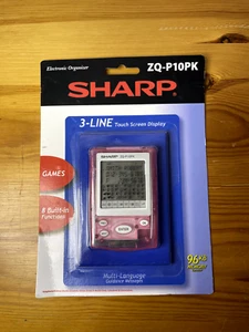 BOXED UNOPENED SHARP ZQ-P10PK ELECTRONIC ORGANISER COMPUTER GAMES RETRO VINTAGE - Picture 1 of 11