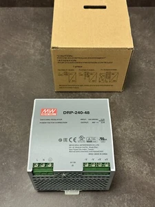 UNIDAD DE FUENTE DE ALIMENTACIÓN 1 PIEZA, MEAN WELL DRP-240-48 - Imagen 1 de 4
