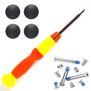 4 Pack Rubber Case Feet with Screws Screwdriver Kit Set Compatible for MacBoo... - Picture 1 of 2