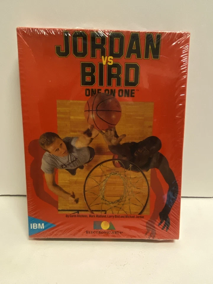 Jordan vs Bird One on One RARE 1988 IBM PC - Image 1 of 4