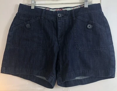 Pantalones Cortos Mujer Tommy Hilfiger Talla 10 Vintage Azul Lavado Mediano Denim Foto 1 de 4