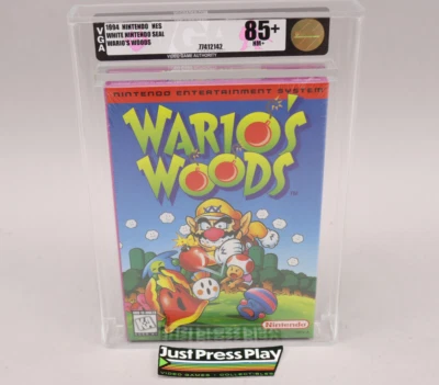 Wario's Woods Nintendo NES 1994 New Factory Sealed VGA Gold Level 85+ NM+ - Image 1 of 4