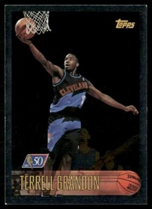 1996-97 Topps NBA at 50 Foil Terrell Brandon #148 *C* - Picture 1 of 2