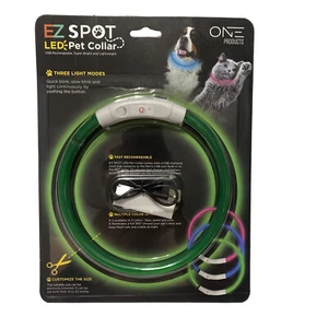 EZ Spot LED Pet Collar By One Products Coon Dog Pet Tracker Dog Light Night Hunt - Picture 1 of 7