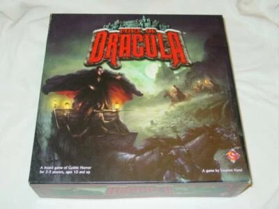 Fantasy Flight - FURY of DRACULA - A Board Game of Gothic Horror (SEALED PARTS) - Image 1 of 4