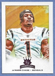 2021 Panini Chronicles Gridirion Kings Pink #GK-24 Ja'Marr Chase RC (Bengals) - Picture 1 of 2