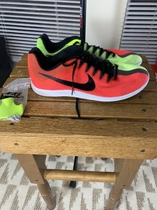 Men Nike Zoom Rival Distance Red/Volt/Black Track Spike Shoe 9.5 SKU #304 - Picture 1 of 12
