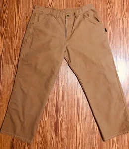 WESTEX Riverside Ultrasoft Carpenter Flame Resistant Work Pant 40X30 Brown - Picture 1 of 6