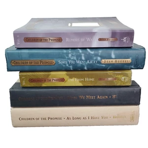 Children Of The Promise, Complete Set Of 5 Books, Series Lot Dean Hughes Mixed - Picture 1 of 13