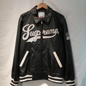 supreme studded leather jacket