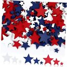 180pcs Wood Stars Decorations Wooden Stars for Crafts, 4th of 0.4/0.8/1.2 Inch