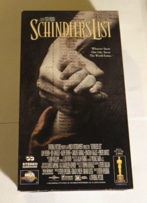 Schindler's List - Steven Spielberg Ben Kingsley Liam Neeson VHS 1997 2-Tape Set - Image 1 of 4