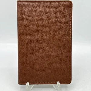 Auth Louis Vuitton Pass Card Case Leather Brown France SP0072 ‘Good Condition’ - Picture 1 of 14
