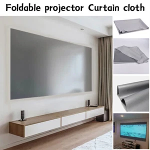 High Brightness Anti-Light Metal Projector Screen 3D HD Movies Screen 4:3 16:9 - Afbeelding 1 van 30
