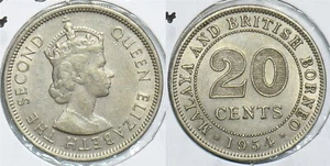 Malaya and British Borneo 1954 20 Cents 198358 combine shipping - Picture 1 of 3