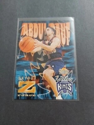96-97 Skybox Z Force Mahmoud Abdul-Rauf Z Cling Insert #22 Nuggets Kings - Image 1 of 2