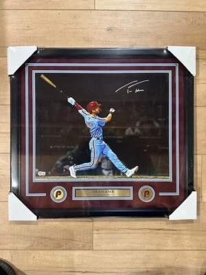 Trea Turner signed autographed Philadelphia Phillies 16x20 Photo Framed Beckett - Image 1 of 4