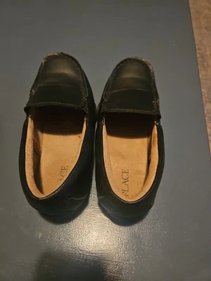 The Children's Place Boys' Dress Loafers Black Size 4 New Without Box - Image 1 of 4