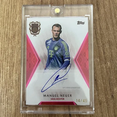 2023 Topps FC Bayern München 125 Years Anniversary Manuel Neuer On Card Auto /49 - Bild 1 von 2