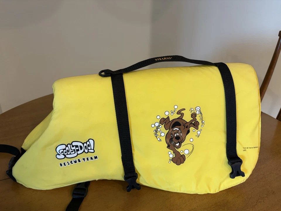 X-Large Stearns Scooby Doo Dog Flotation Vest Rescue Team Life Jacket 75lbs + - Image 1 of 4