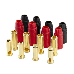 8pcs Amass AS150 7mm Banana Bullet Connector Anti-Spark Gold Plated Male Fema... - Picture 1 of 7