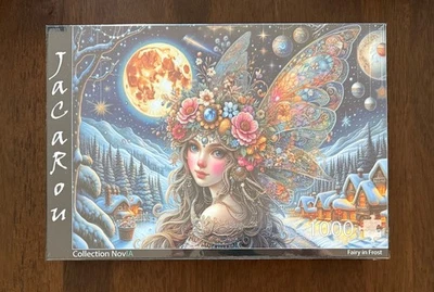 JaCaRou Collection NovIA "Fairy in Frost" 1000 Piece Jigsaw Puzzle-NEW SEALED - Image 1 of 4