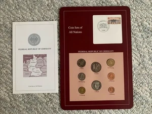 1980’s Coin Set And Stamp Federal Republic Of Germany - Picture 1 of 7