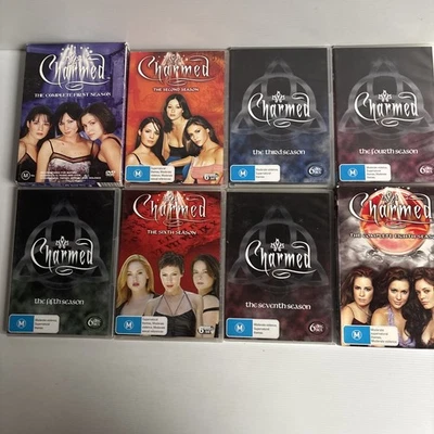Charmed The Complete Series Seasons 1-8 DVD Season 1 2 3 4 5 6 7 8 Region 4 PAL - image 1 of 4