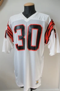 Ickey Woods Cincinnati Bengals MacGregor Sand Knit Jersey Sz 44 NFL VTG Football - Picture 1 of 14