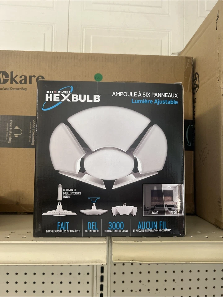 Bombilla de seis paneles Bell Howell Foto 1 de 2